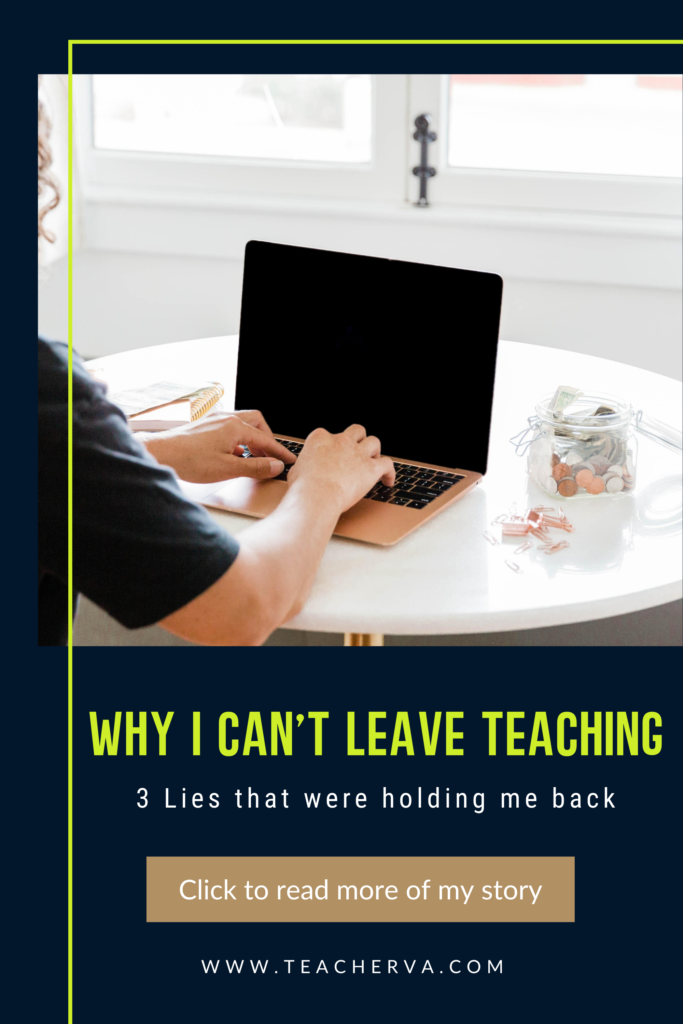 Why I can't leave teaching Pin image with person's hands on a computer typing